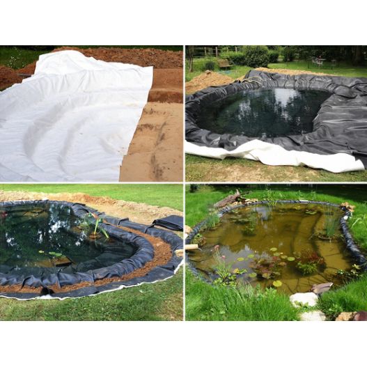 Bâche EPDM 1,20mm Réserve incendie