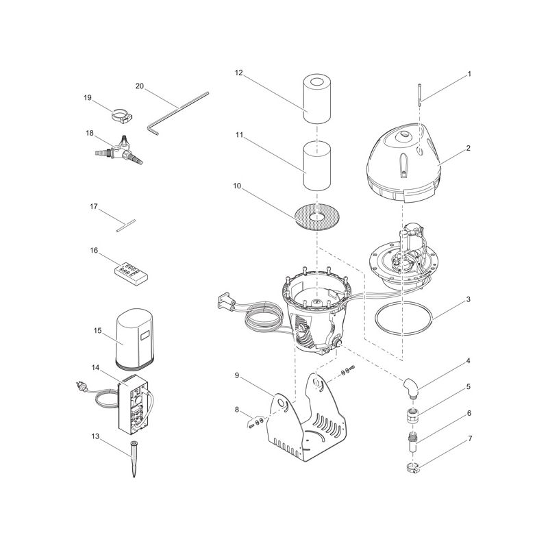 JumpingJet Rainbow Star Set additionnel Oase