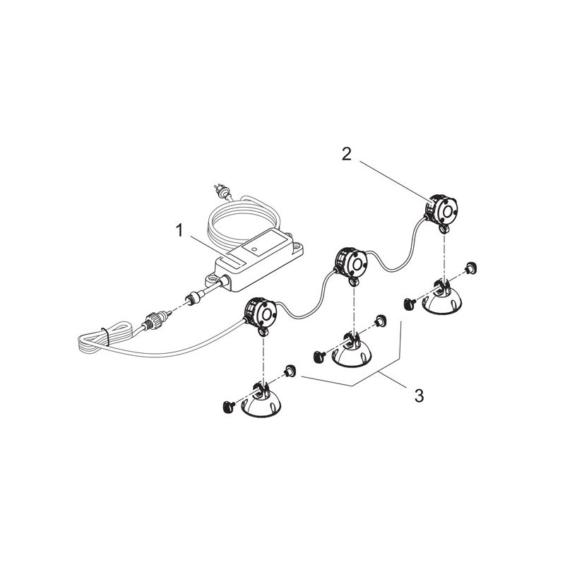 LunAqua Mini LED warm Oase