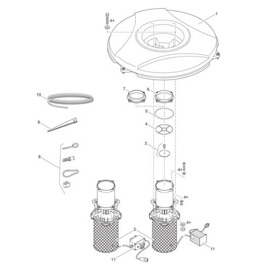 AirFlo 1,5 kW / 230 V Oase
