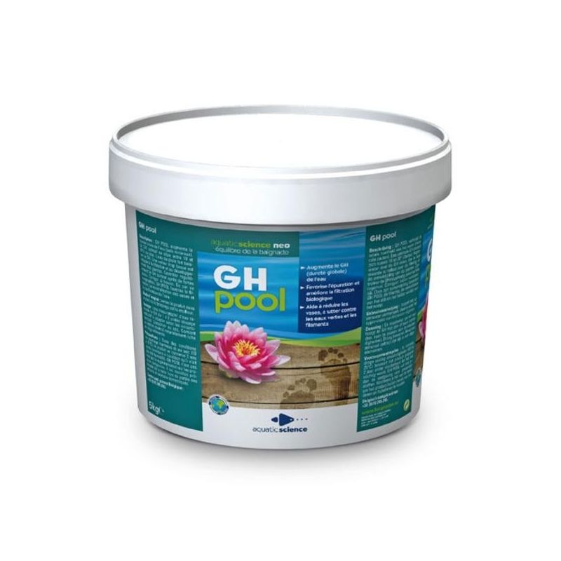 GH Pool 15 Kg pour bassin de baignade biologique 50m3