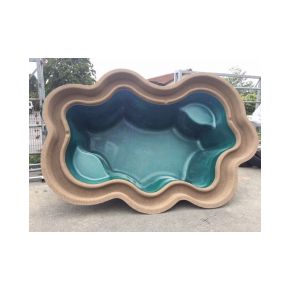 Bassin de jardin Préformé Expert 3000L granit