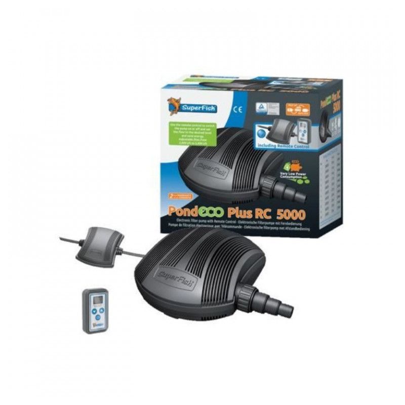 Pompe de bassin PondEco Plus 5000 RC Superfish