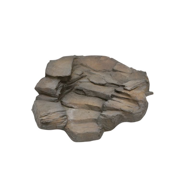 Cascade pour bassin ardoise gris gauche