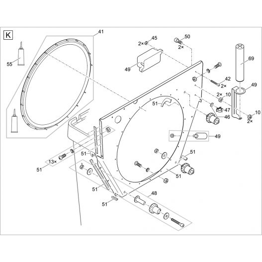 ProfiClear Premium DF-L gravity-fed EGC