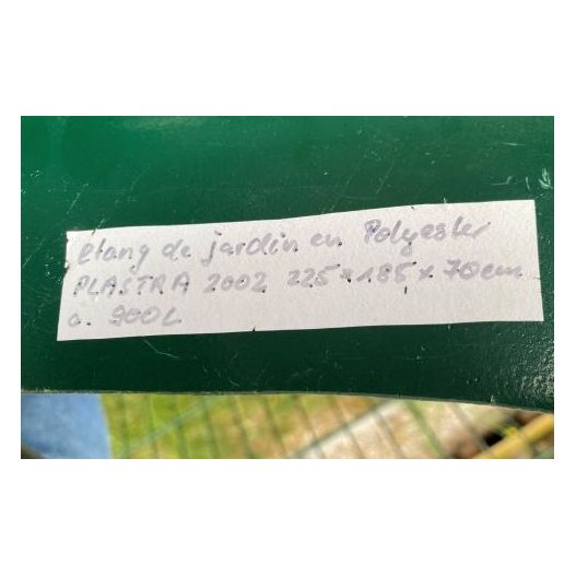 Bassin de jardin Préformé Expert 900L