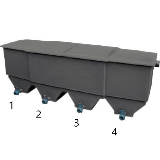 kit d'éléments filtrants filterline 300 m3