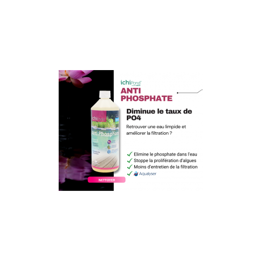 Affiche 2 Anti Phosphate 25m³ Aquatic science