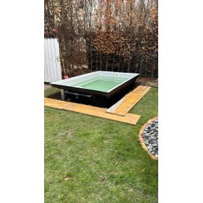 Photo 1 Mini Piscine 343 × 212 × 91cm