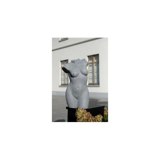 Deco buste femme gris