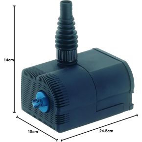 Echelle Pompe fontaine Aquarius Universal 1500