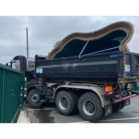 Livraison bassin 11000l