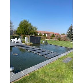 bâche toiture EPDM 1mm20 + feutre 400g