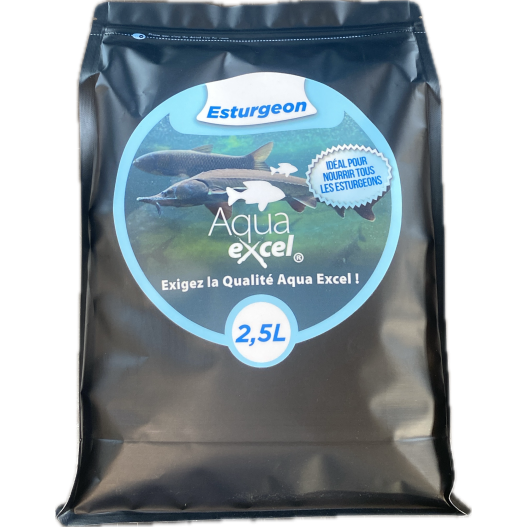 Nourriture poisson Esturgeon 2.5L Aqua Excel