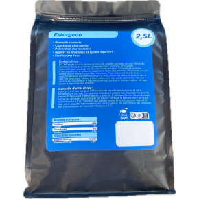 Nourriture poisson Esturgeon 2.5L Aqua Excel