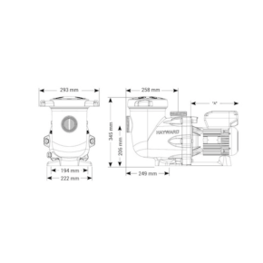 Pompe piscine TRISTAR VSTD® monophasée