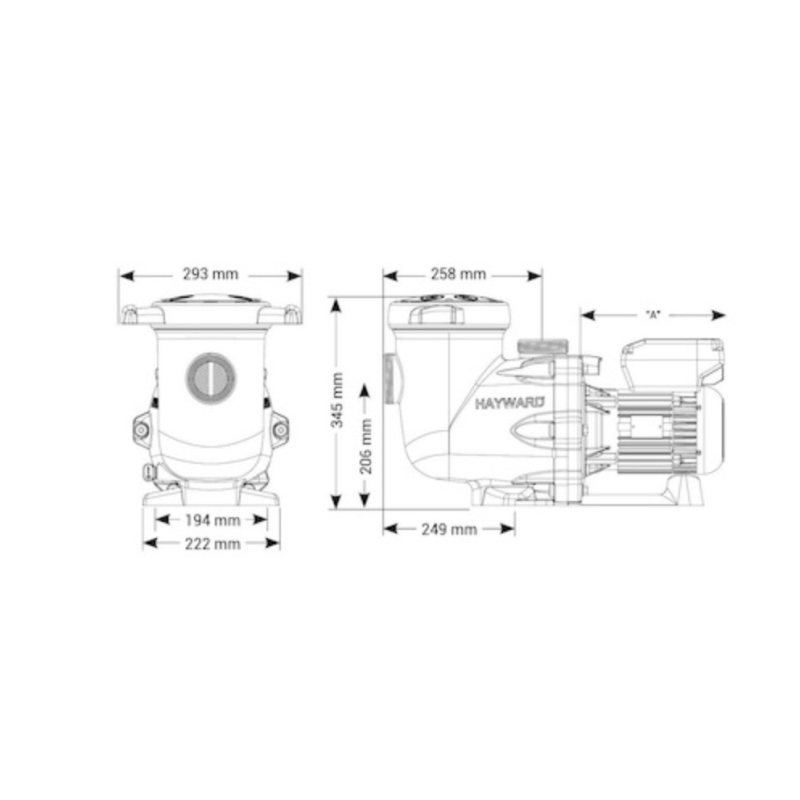 Pompe piscine TRISTAR VSTD® monophasée