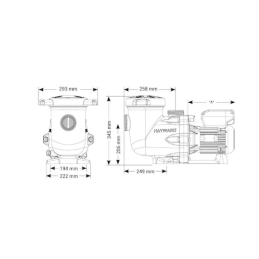 Pompe piscine TRISTAR VSTD® monophasée