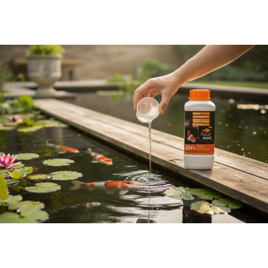 Amélioration des minéraux dans votre bassin GH+ Aqua Excel