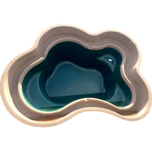 BASSIN DE JARDIN PRÉFORMÉ EXPERT 2700L Granité