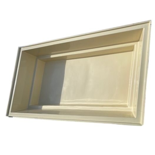 Bassin Rectangulaire 340 x 215 x 90 cm 5000L Beige