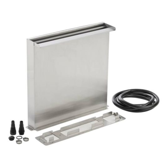 Kit Pied Lame d'eau Waterfall Set 60 cm inox OASE