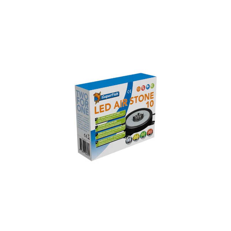 Diffuseur d'air disque avec LED 10cm