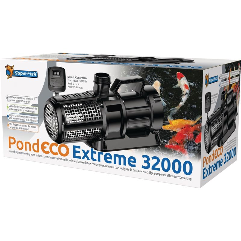 Pompe de bassin PondEco Extreme 32000 Superfish