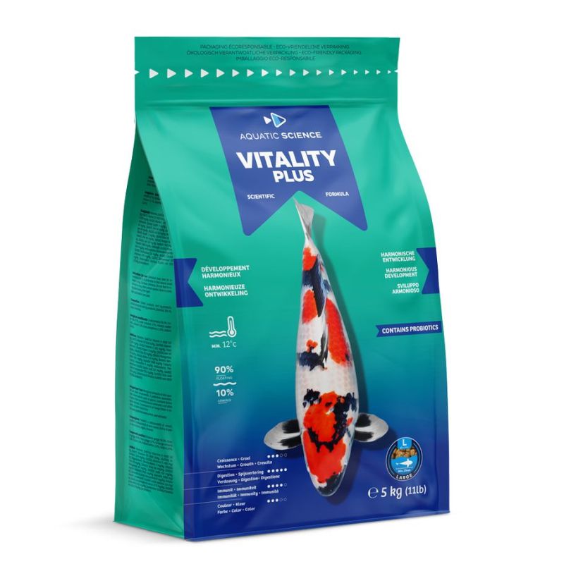 Nourriture poisson Vitality Plus L 5KG