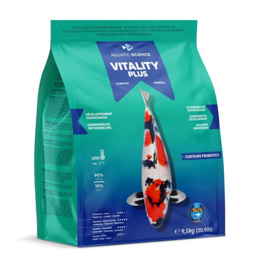 Nourriture poisson Vitality Plus L 9.5KG aquatic science