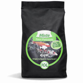 Nourriture poisson Mixte 10L Aqua Excel