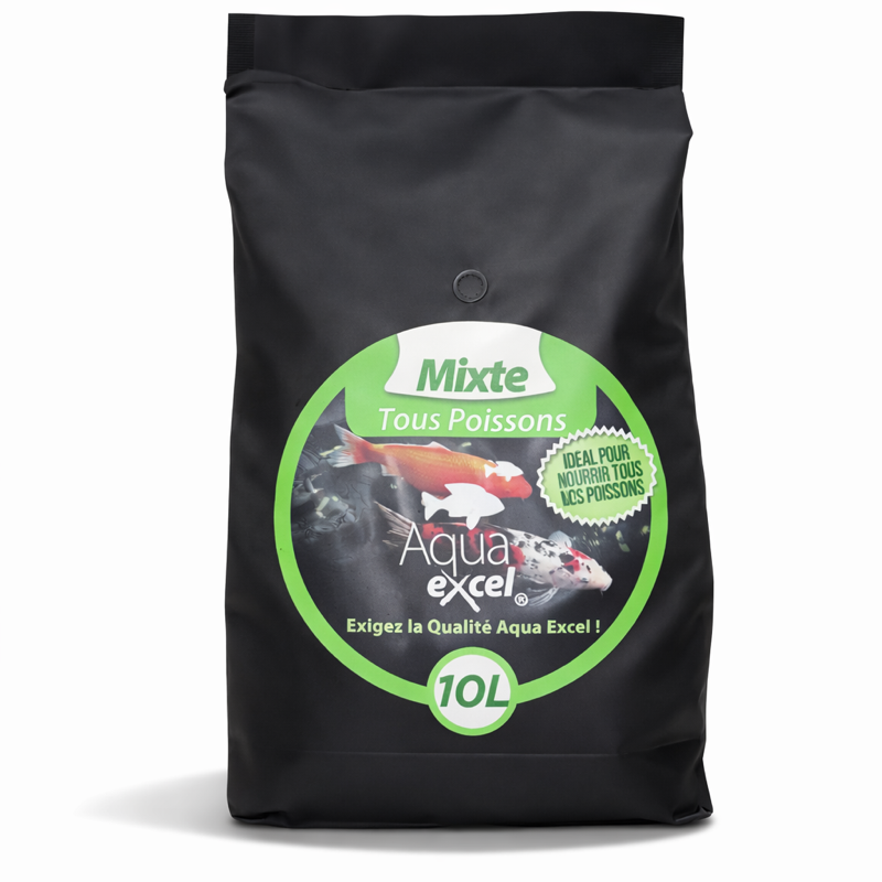Nourriture poisson Mixte 10L Aqua Excel