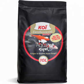 Nourriture Carpe Koi Excellence OR Boost  10L Aqua Excel