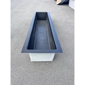 Bassin Rectangulaire 225x60x35 cm 300L