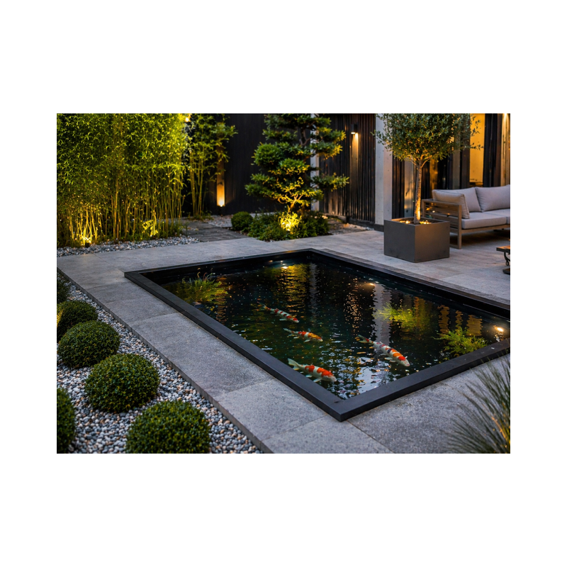 Bassin Rectangulaire 360x120x60cm 1900L