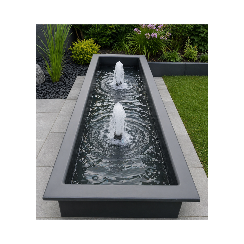 Bassin Rectangulaire 275x80x35 cm580L
