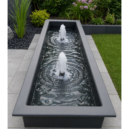 Bassin Rectangulaire 275x80x35 cm580L