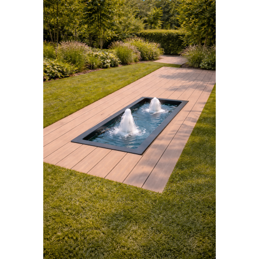 Bassin Rectangulaire 275x80x35 cm580L