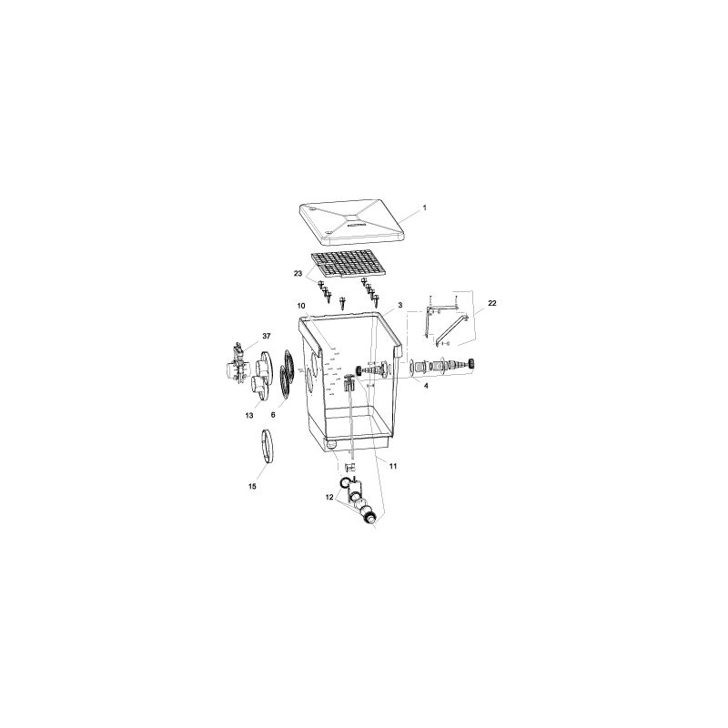 ProfiClear M 1 Chambre de pompes Oase