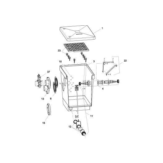 ProfiClear M 1 Chambre de pompes Oase