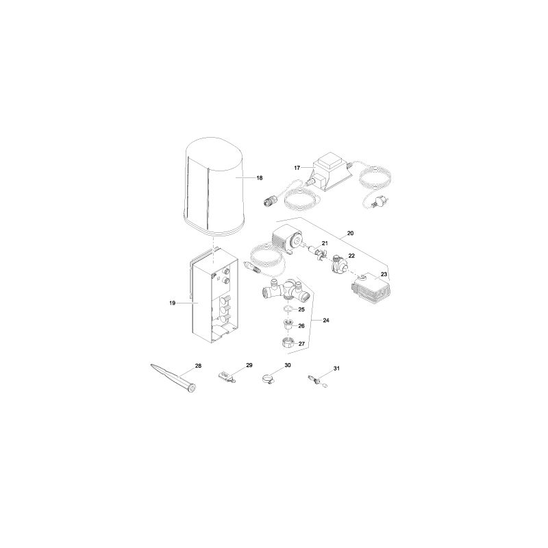 Water Jet Lightning Oase