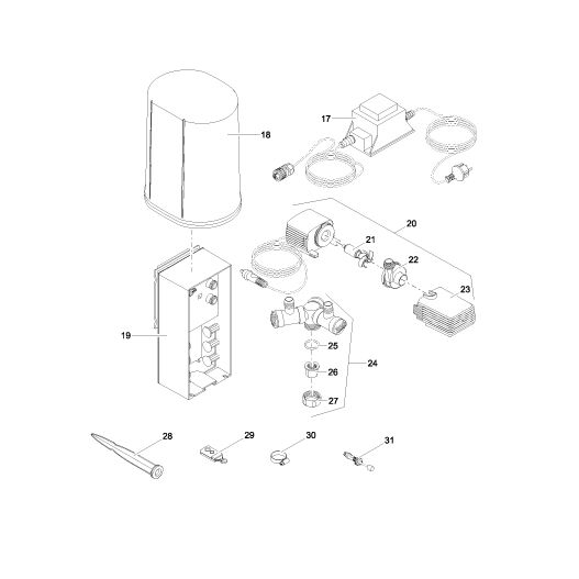 Water Jet Lightning Oase