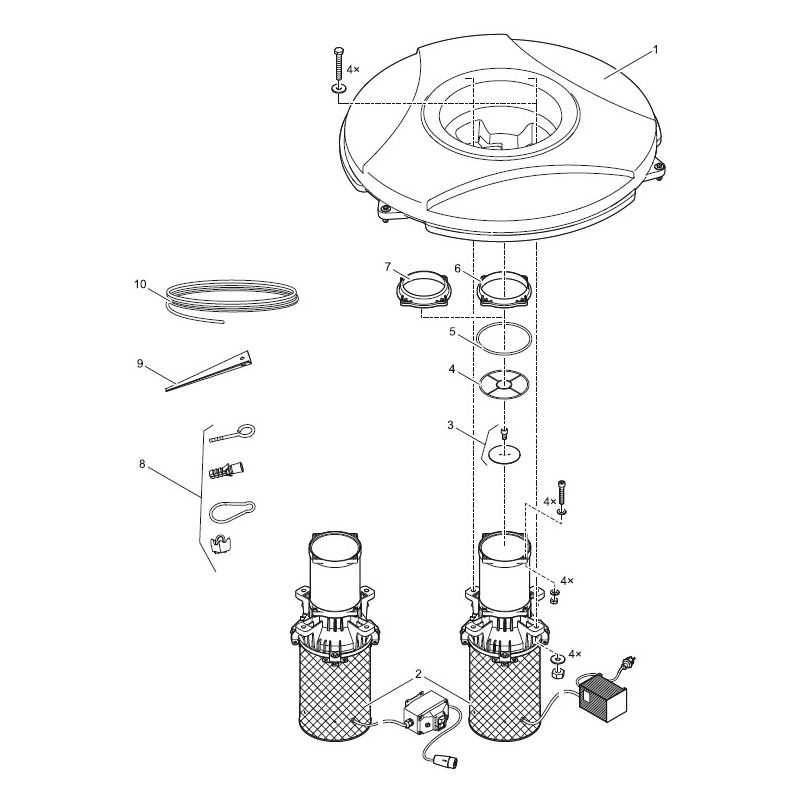 AirFlo 4,0 kW / 400 V Oase