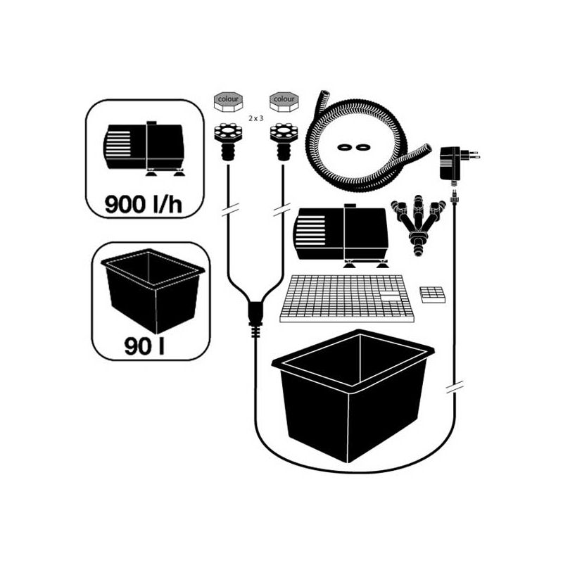 Fontaine Baressa AcquaArte à encastrer  détail installation
