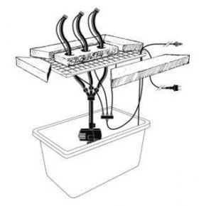 Fontaine Baressa AcquaArte à encastrer montage