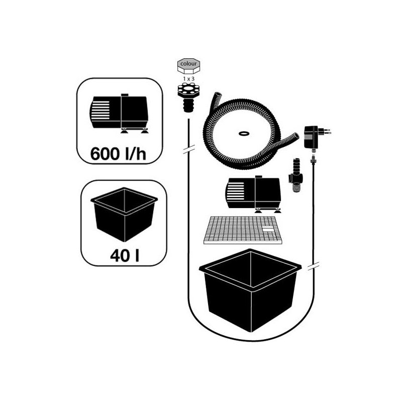 Fontaine Siglio AcquaArte à encastrer détail produit