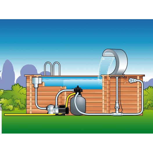 Schema 2 Lame d'eau Cobra Ubbink