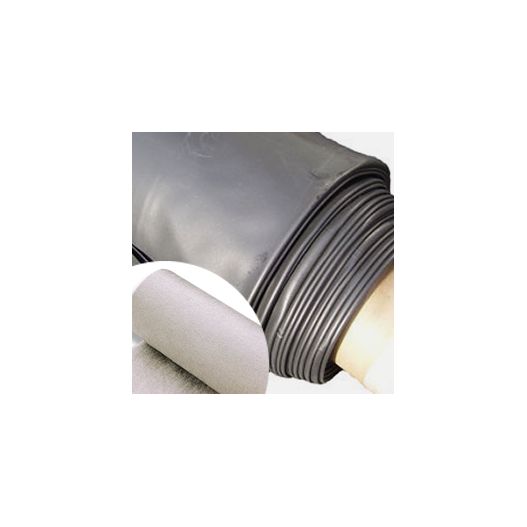 Photo bâche toiture EPDM 1mm20 + feutre 400g