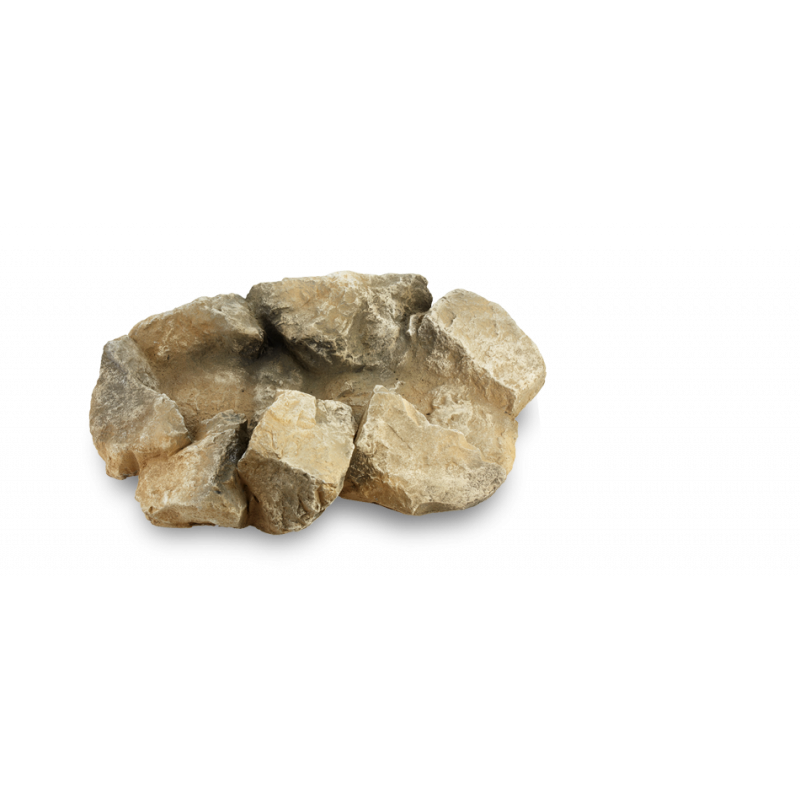 Elément de cascade pour bassin sable droit OASE aspect naturel