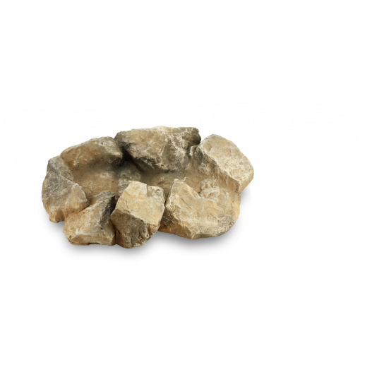 Elément de cascade pour bassin sable droit OASE aspect naturel